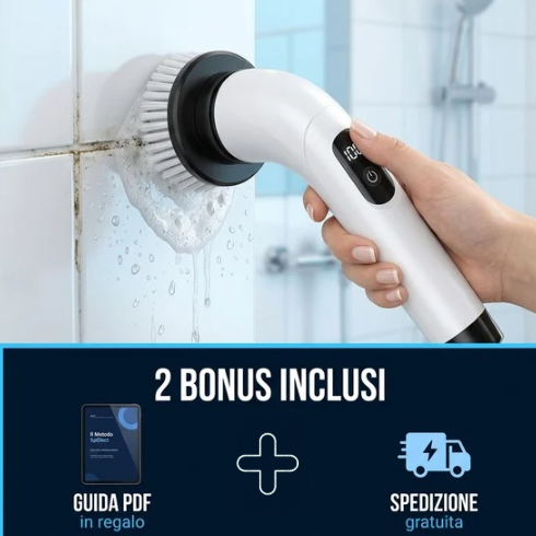 SpElect™ Spazzola Elettrica Multifunzione 8 in 1